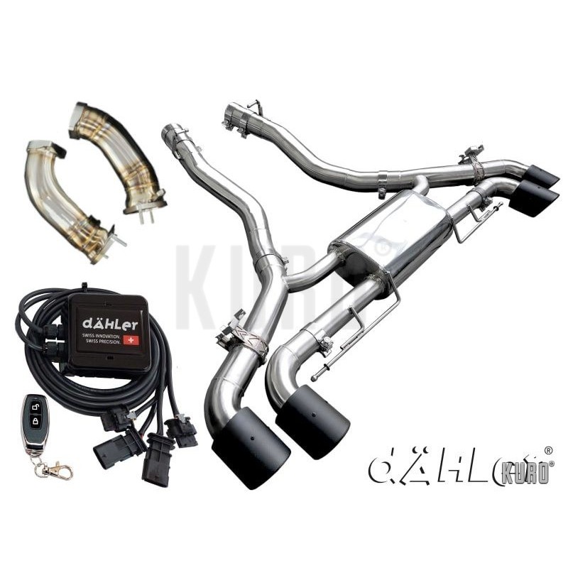dAHLer BMW X5M / X6M Competition F95/F96 LCI Axle-back + De-cat