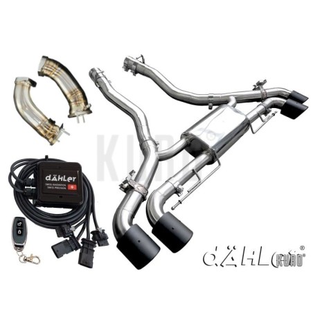 dAHLer BMW X5M / X6M Competition F95/F96 LCI Axle-back + De-cat