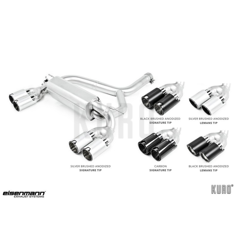 Eisenmann BMW M2 F87 Cat-back