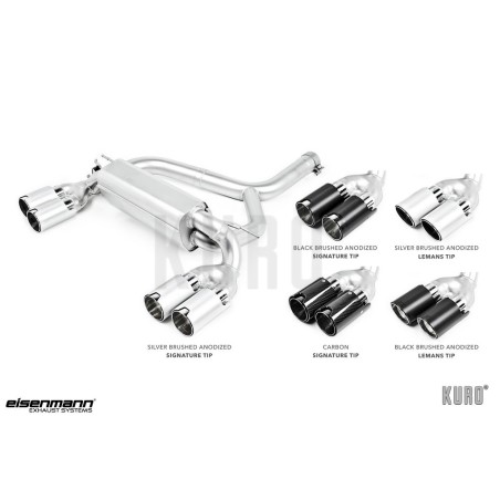Eisenmann BMW M2 F87 Cat-back