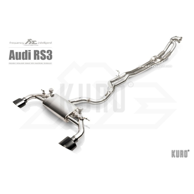 Fi EXHAUST Audi RS3 (8V) Sportback l 2015+ Cat-back