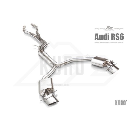 Fi EXHAUST Audi RS6 / RS7 C7 l 2012+ Cat-back