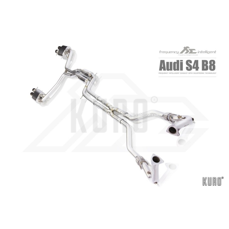 Fi EXHAUST Audi S4 / S5 B8 Cat-back