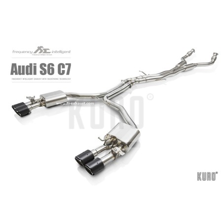 Fi EXHAUST Audi S6 / S7 C7 Cat-back