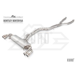Fi EXHAUST Bentley Bentayga V8 4.0TT / W12 6.0TT l 2016+ Cat-back