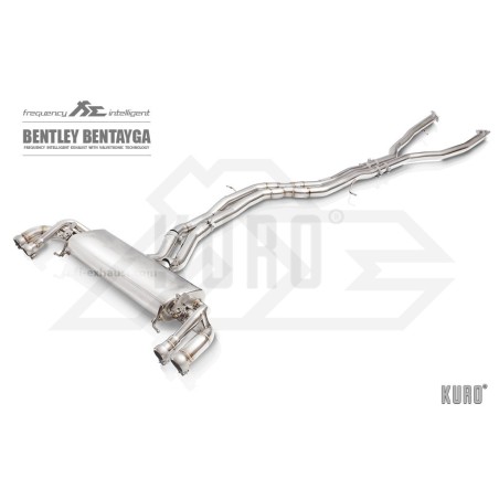 Fi EXHAUST Bentley Bentayga V8 4.0TT / W12 6.0TT l 2016+ Cat-back