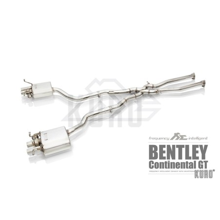 Fi EXHAUST Bentley Continental GT W12 6.0TT l 2003-2018 Cat-back