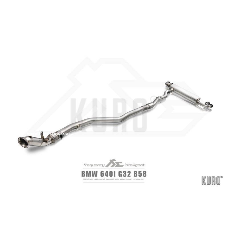 Fi EXHAUST BMW 640i G32 Gran Coupe Cat-back