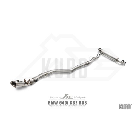 Fi EXHAUST BMW 640i G32 Gran Coupe Cat-back