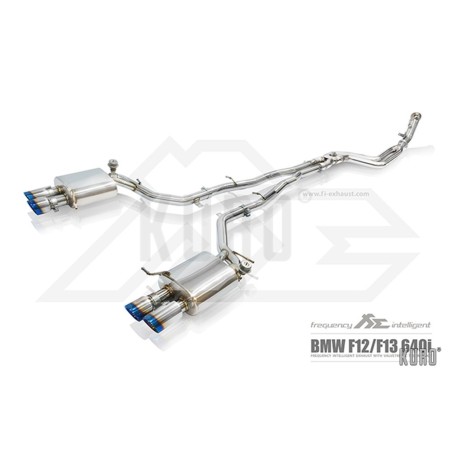 Fi EXHAUST BMW F12 / F13 640i Coupe Cat-back