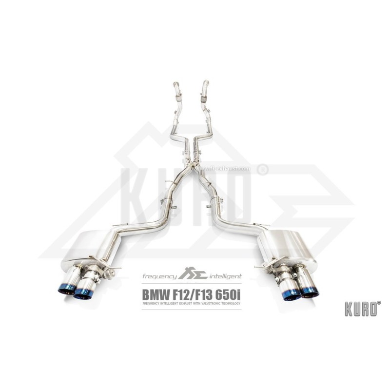 Fi EXHAUST BMW F12 / F13 650i Cat-back