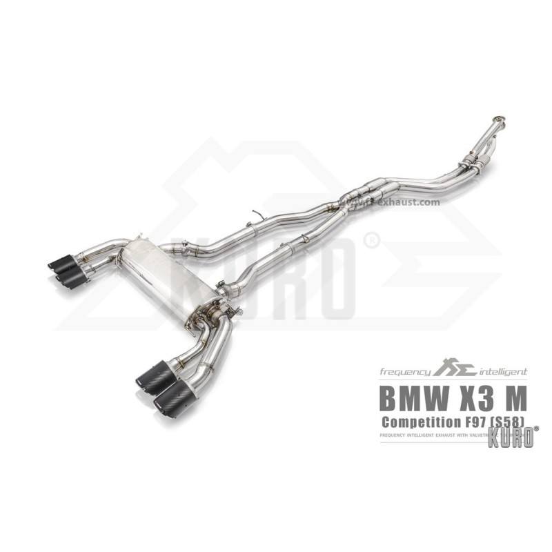 Fi EXHAUST BMW F97/F98 X3M/X4M Competition Cat-back