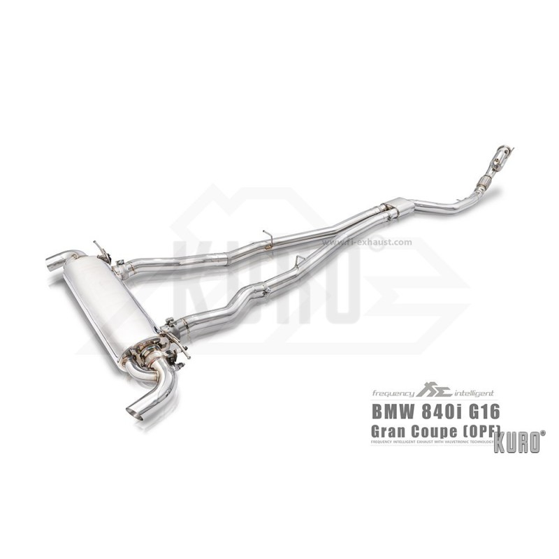Fi EXHAUST BMW G16 840i Gran Coupe Cat-back