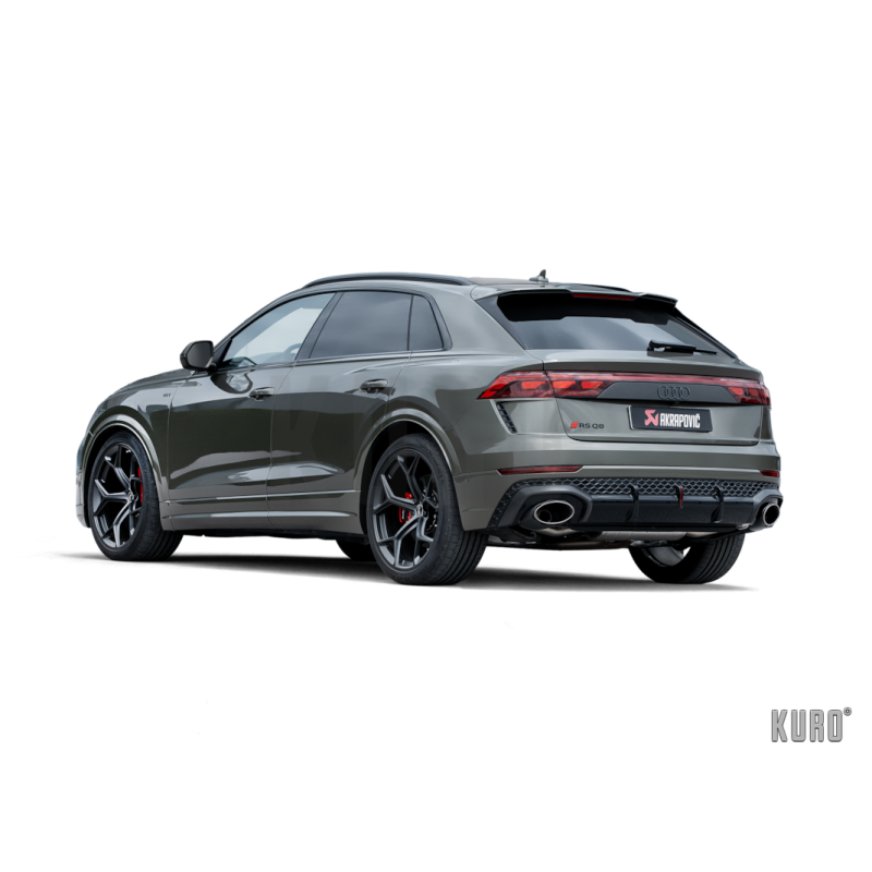 Akrapovič Audi RS Q8 Facelift Evolution Line Titanium