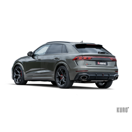 Akrapovič Audi RS Q8 Facelift Evolution Line Titanium