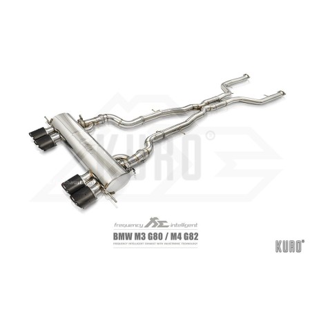 Fi EXHAUST BMW M3/M4 G80/G81/G82 Cat-back