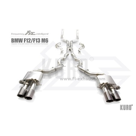 Fi EXHAUST BMW M6 Coupe F12/F13 Cat-back