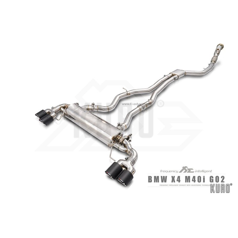 Fi EXHAUST BMW X4 40i G02 / X3 40i G01 Cat-back
