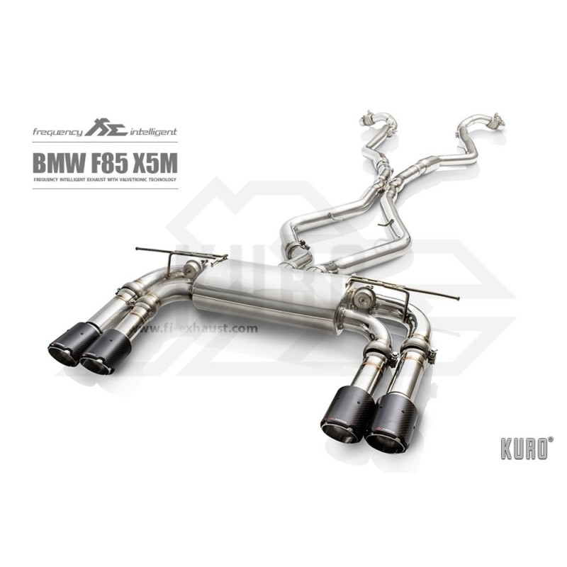 Fi EXHAUST BMW X6M F86 / X5M F85 Cat-back