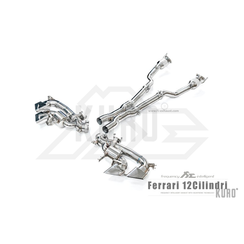 Fi EXHAUST Ferrari 12Cilindri Cat-back