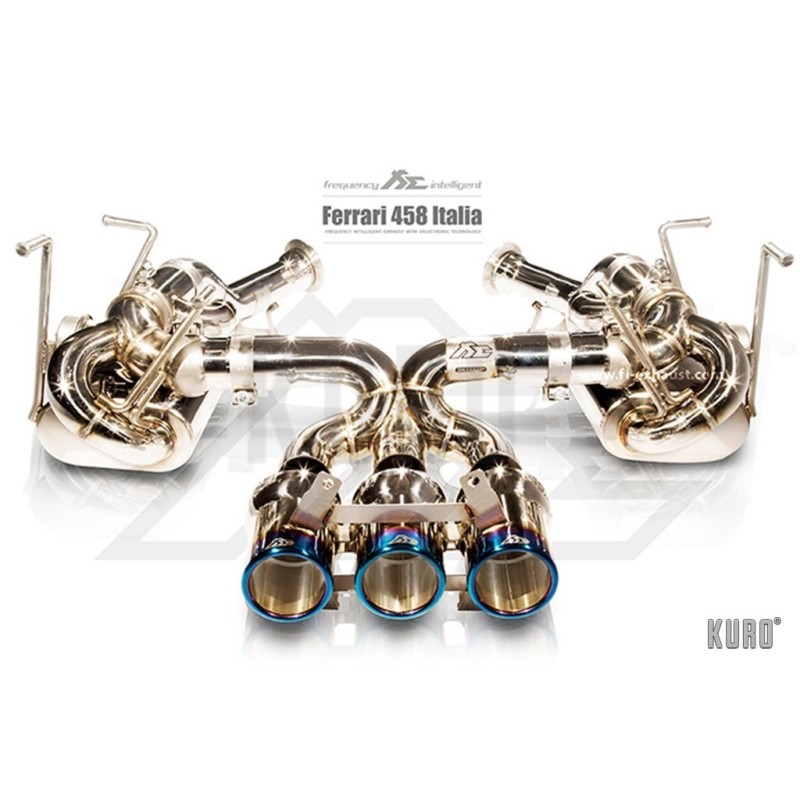 Fi EXHAUST Ferrari 458 Italia / Spider F1 Version Cat-back