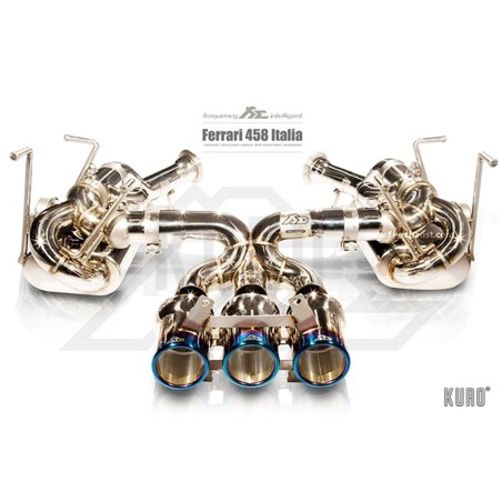 Fi EXHAUST Ferrari 458 Italia / Spider F1 Version Cat-back
