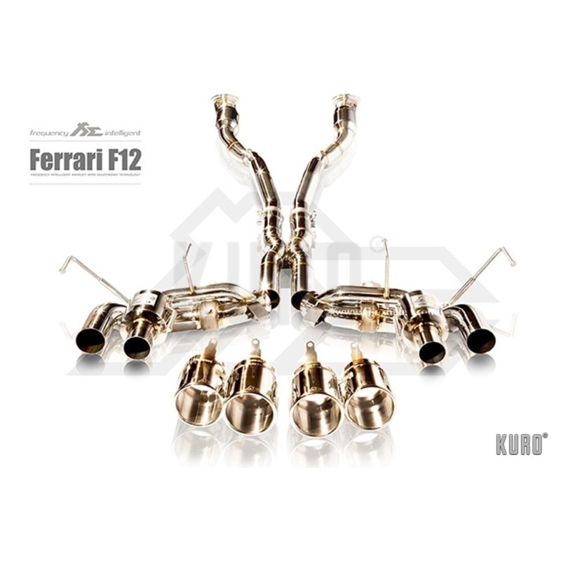 Fi EXHAUST Ferrari F12 Berlinetta Cat-back