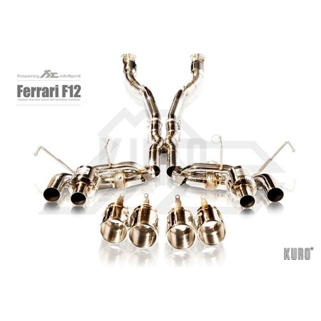 Fi EXHAUST Ferrari F12 Berlinetta Cat-back