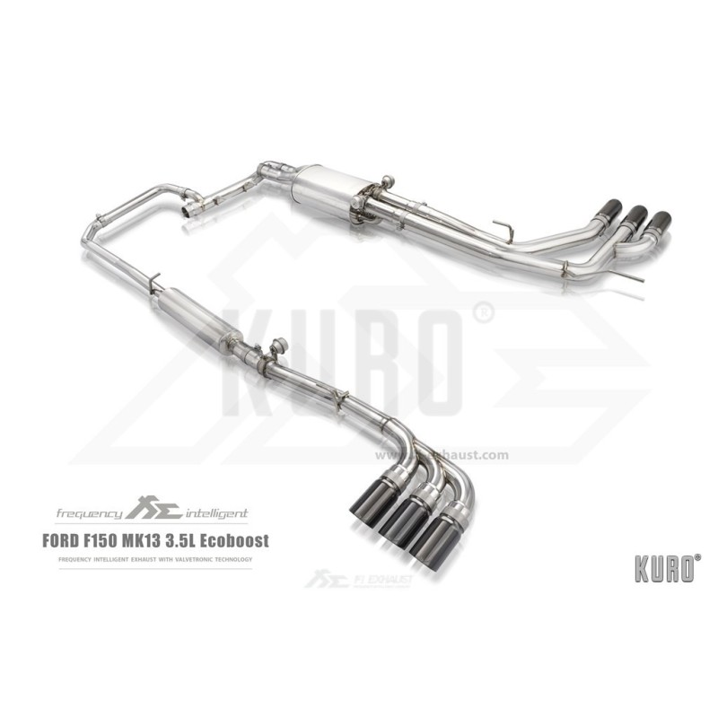 Fi EXHAUST Ford F150 Raptor MK13 3.5L Ecoboost Cat-back