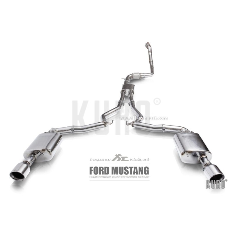 Fi EXHAUST Ford Mustang 2.3T EcoBoost Cat-back