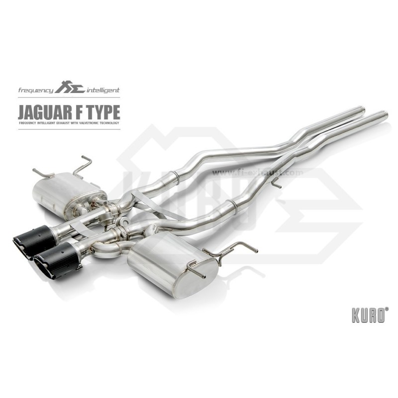 Fi EXHAUST Jaguar F-Type X152 Cat-back