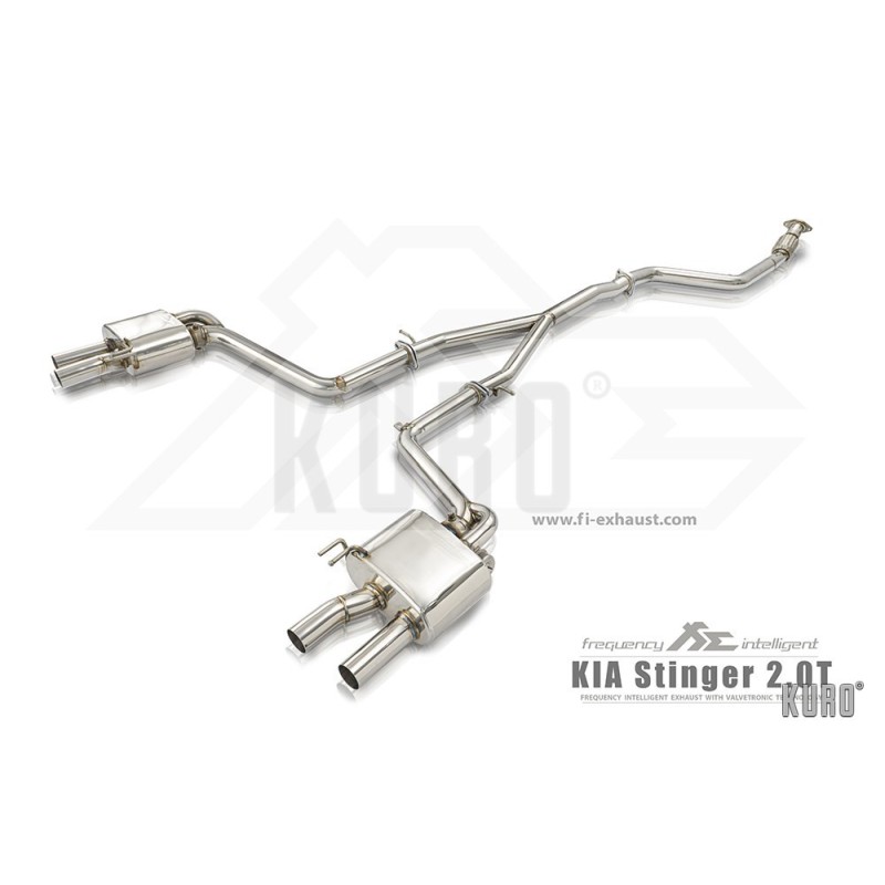 Fi EXHAUST Kia Stinger 2.0 Cat-back