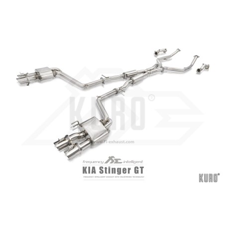 Fi EXHAUST KIA Stinger GT 4WD Cat-back