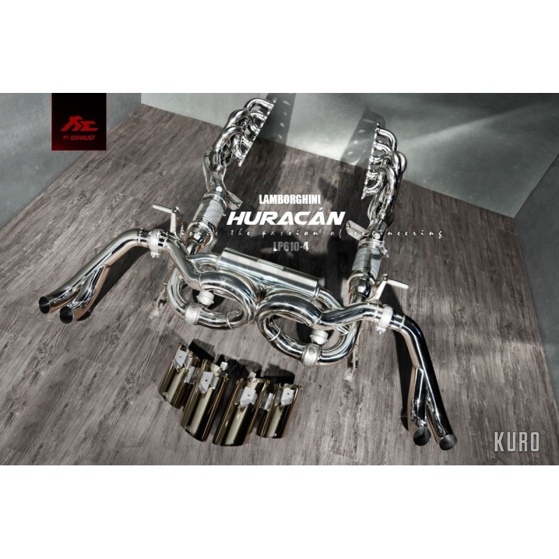 Fi EXHAUST Lamborghini Huracán LP610-4 Cat-back