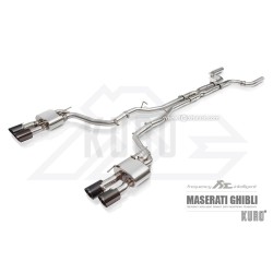 Fi EXHAUST Maserati Ghibli V6 Turbo Cat-back