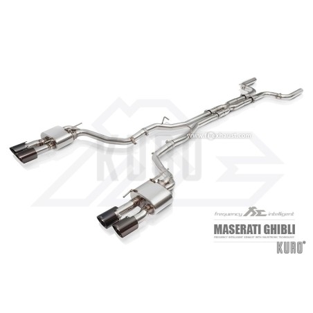 Fi EXHAUST Maserati Ghibli V6 Turbo Cat-back