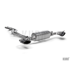 Akrapovič Audi RS Q8 Facelift Evolution Line Titanium
