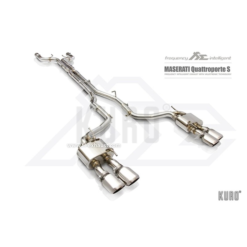 Fi EXHAUST Maserati Quattroporte V6 Turbo Cat-back