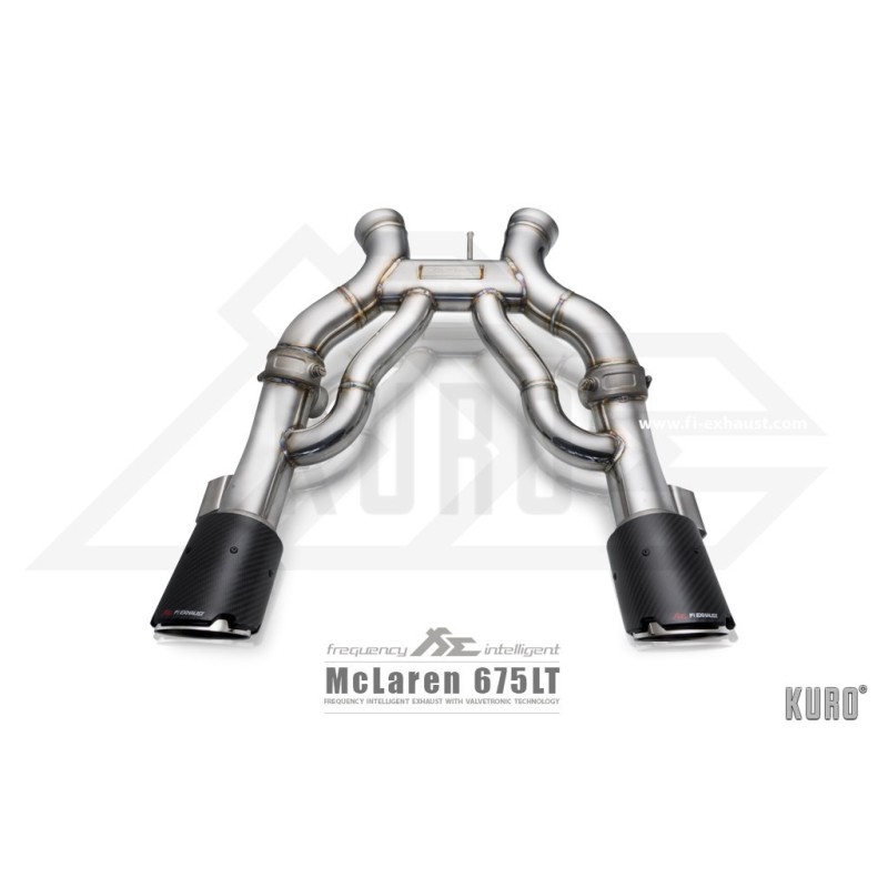 Fi EXHAUST McLaren 675LT Cat-back