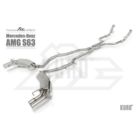 Fi EXHAUST Mercedes C217 AMG S63 Coupe Cat-back