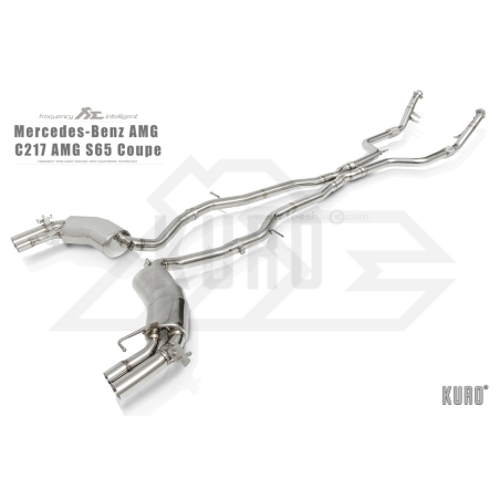 Fi EXHAUST Mercedes C217 AMG S65 Coupe Cat-back