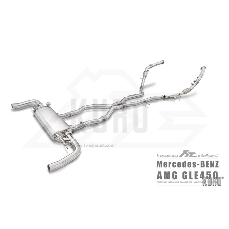 Fi EXHAUST Mercedes W166 AMG GLE 400/450/43 AMG Cat-back