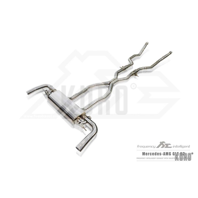 Fi EXHAUST Mercedes W166 AMG GLE63 Cat-back