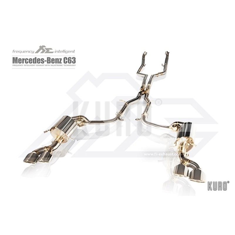 Fi EXHAUST Mercedes W204 AMG C63 Cat-back