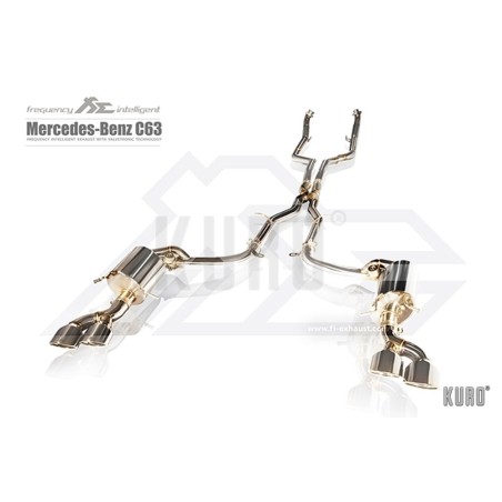 Fi EXHAUST Mercedes W204 AMG C63 Cat-back