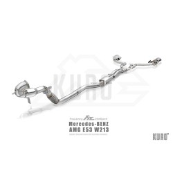Fi EXHAUST Mercedes W213 AMG E53 OPF / Non-OPF Cat-back