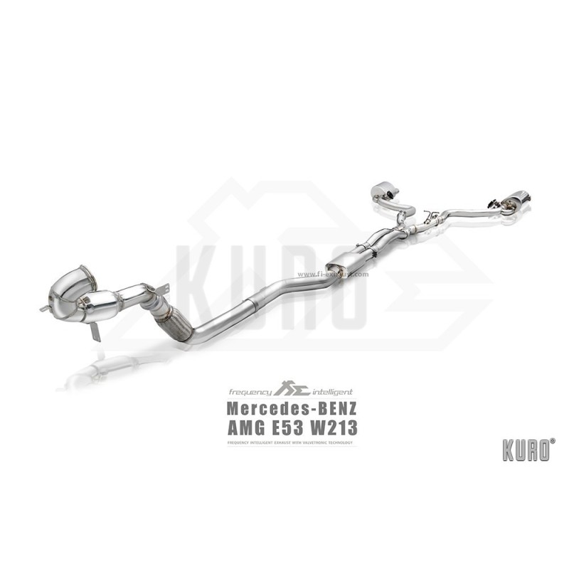 Fi EXHAUST Mercedes W213 AMG E53 OPF / Non-OPF Cat-back