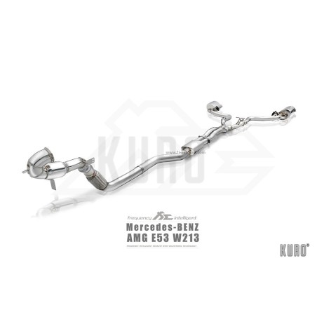 Fi EXHAUST Mercedes W213 AMG E53 OPF / Non-OPF Cat-back