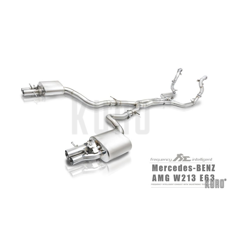 Fi EXHAUST Mercedes W213 AMG E63/S OPF / Non-OPF Cat-back