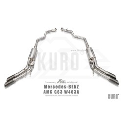 Fi EXHAUST Mercedes W463A AMG G63 OPF/Non-OPF Cat-back